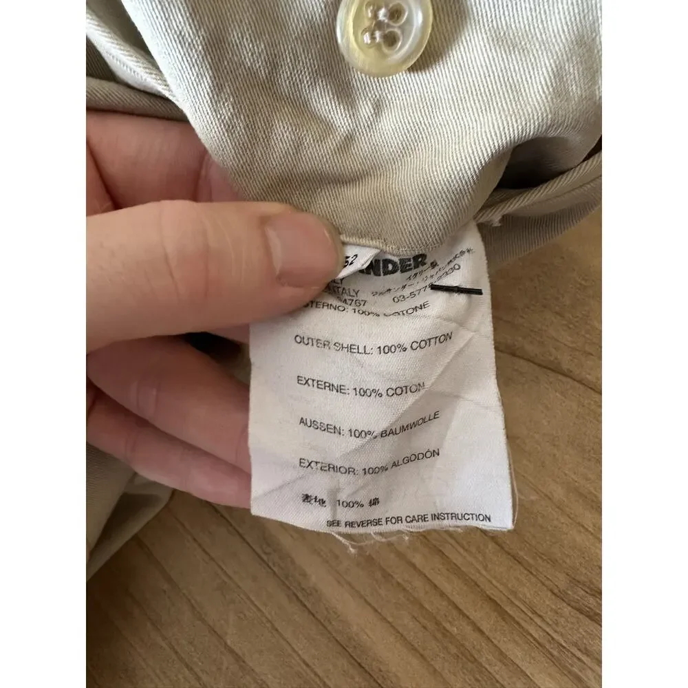 Jil Sander Straight Leg Trousers 36 x 36